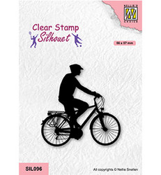 Nellie's Choice Silhouet leimasin Cycling