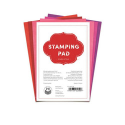 P13 paperipakkaus Stamping Pad, Shades of Love, 4