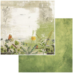 49 and Market Vintage Artistry In The Leaves skräppipaperi Meadow