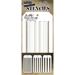 Tim Holtz Shifter Stripes -sapluunat, 3 kpl