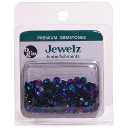 Buttons Galore Jewelz -tekokristallit, Rainbow