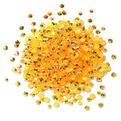 Buttons Galore Jewelz -tekokristallit, Orange