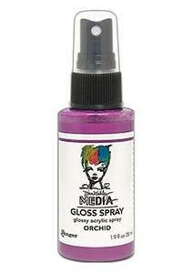 Dina Wakley Media Gloss Spray -suihke, sävy Orchid, 56 ml