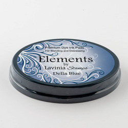 Lavinia Elements Premium Dye Ink -mustetyyny, sävy Della Blue