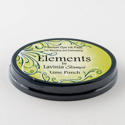 Lavinia Elements Premium Dye Ink -mustetyyny, sävy Lime Punch