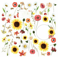 Craft & You skräppipaperi Blossom Meadow 07