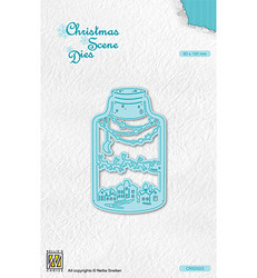 Nellie's Choice stanssi Wintery Scene In Bottle