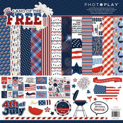 PhotoPlay Land of The Free -paperipakkaus, 12