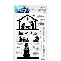 Simon Hurley leimasinsetti Christmas Silhouettes
