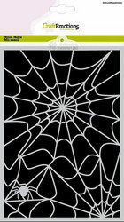 CraftEmotions sapluuna Halloween Spiderweb, A5