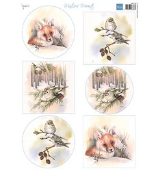 Marianne Design korttikuvat Fox