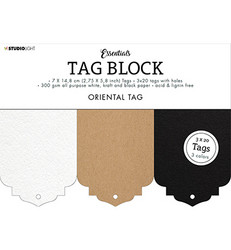 Studio Light Tag Block -paperipakkaus, Oriental