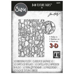 Sizzix 3-D Texture Fades kohokuviointikansio Cobblestone #2