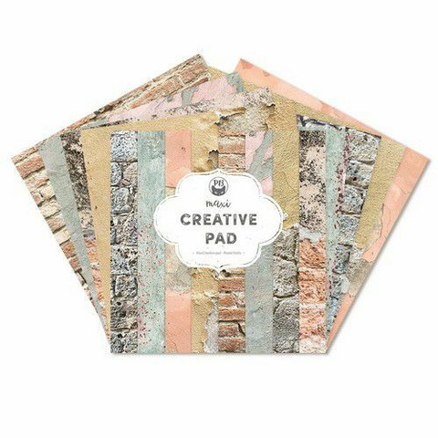 P13 paperipakkaus Maxi Creative Pad, Pastel Walls, 12