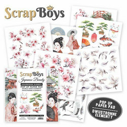 ScrapBoys leikekuva-paperikko Japanese Beauty 