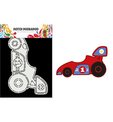 Dutch Doobadoo Card Art Race Car -sapluuna