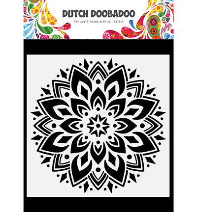 Dutch Doobadoo Doodle Mandala -sapluuna