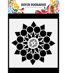Dutch Doobadoo Doodle Mandala 2 -sapluuna