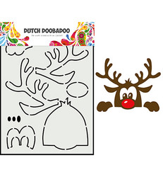 Dutch Doobadoo Build Up Boo Reindeer -sapluuna