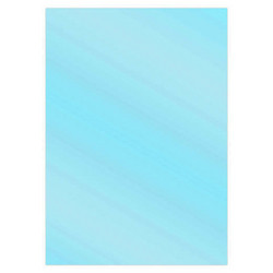 Card Deco Metallic -kartonki, sävy Sky Blue, A4, 6 kpl
