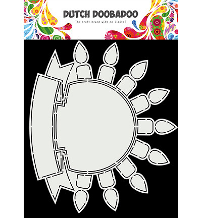 Dutch Doobadoo Card Art Candles -sapluuna
