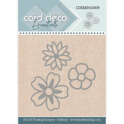 Card Deco ministanssi Flowers