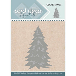 Card Deco ministanssi Christmas Tree