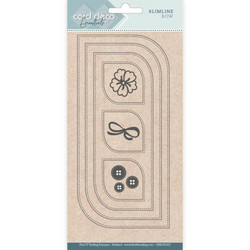 Card Deco Essentials stanssi Slimline Bow