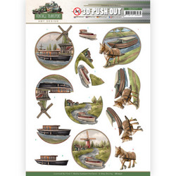 Amy Design Vintage Transport 3D-kuvat Boat