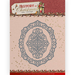 Amy Design History of Christmas stanssisetti Lacy Christmas Oval
