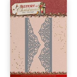 Amy Design History of Christmas stanssi Lacy Christmas Borders
