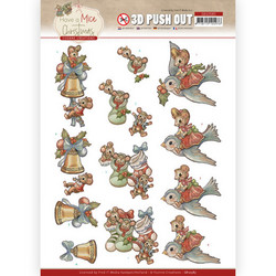Yvonne Creations Have a Mice Christmas 3D-kuvat Christmas Socks