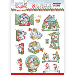 Yvonne Creations Wintry Christmas 3D-kuvat Christmas Home