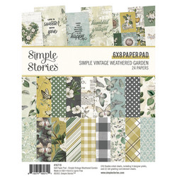 Simple Stories Simple Vintage Weathered Garden -paperipakkaus