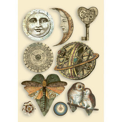 Stamperia Wooden Shapes -puukuviot Alchemy