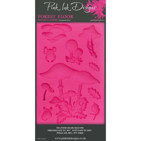 Pink Ink Designs Silicone Mould -muotti The Forest Floor