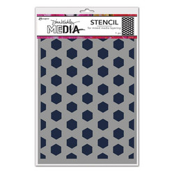 Dina Wakley Media sapluuna Fence, 9