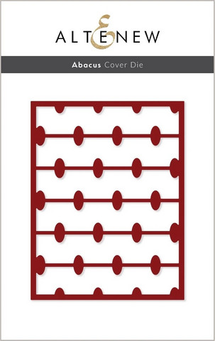 Altenew Abacus Cover -stanssi