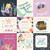 Echo Park Mermaid Dreams skräppipaperi 4x4 Journaling Cards