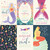 Echo Park Mermaid Dreams skräppipaperi 4x6 Journaling Cards