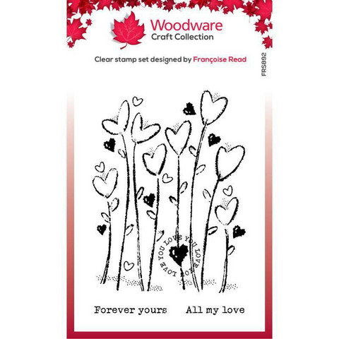 Woodware leimasin Wild Hearts
