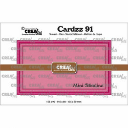 Crealies stanssisetti Slimline K With Little Stripes