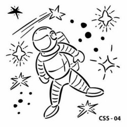 Cadence sapluuna Space 4, 15 x 15 cm