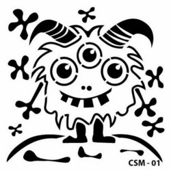 Cadence sapluuna Monster 1, 15 x 15 cm
