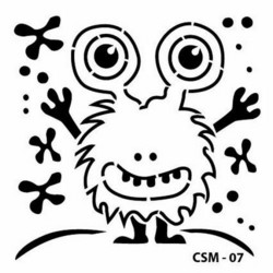 Cadence sapluuna Monster 7, 15 x 15 cm
