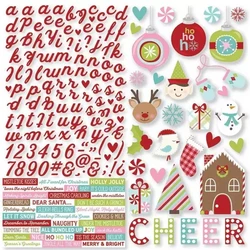 Simple Stories tarra-arkki Mistletoe Kisses, 12