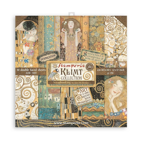 Stamperia paperipakkaus Klimt, 12