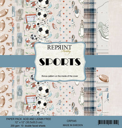 Reprint Sports -paperipakkaus, 12