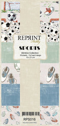 Reprint Sports -paperipakkaus, 10 x 21 cm