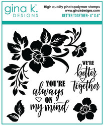 Gina K. Designs leimasin Better Together